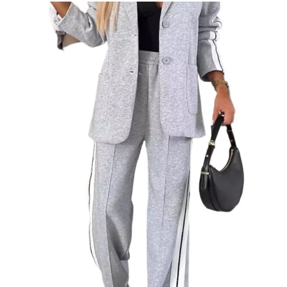 #64” BLAZER AND SWEATPANTS SET - Picture 3 of 8